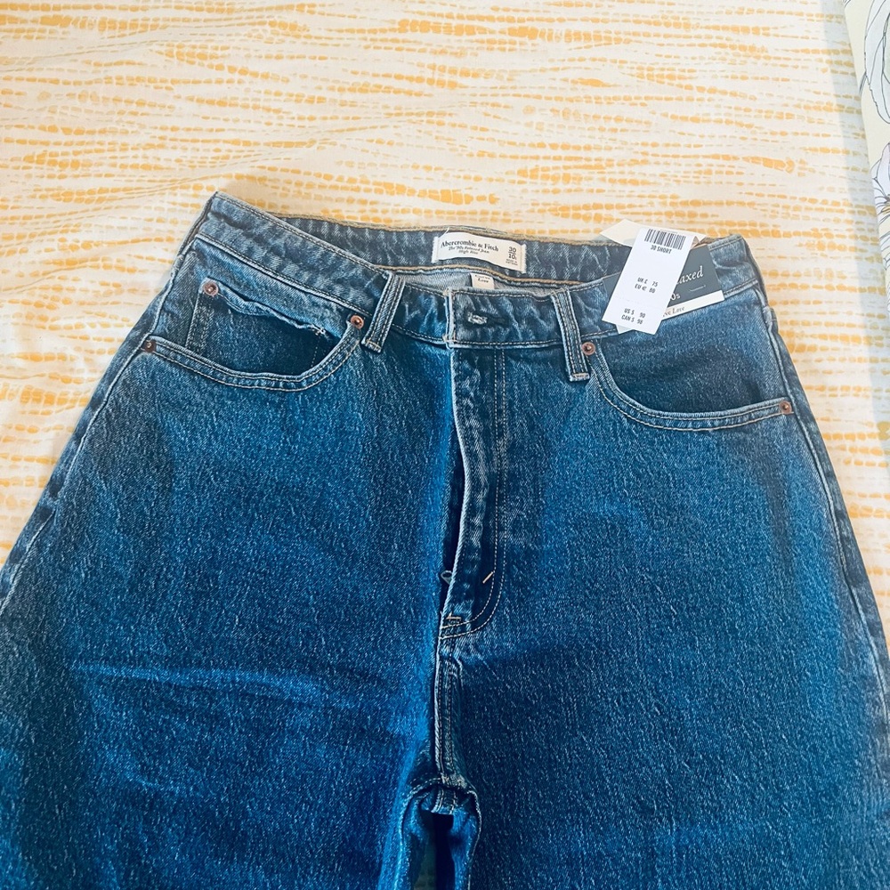 Abercrombie & Fitch Deep Blue Denim Jeans